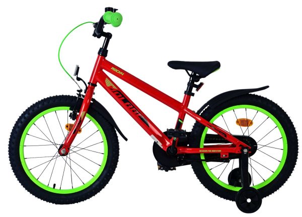 Volare Rocky Kinderfiets – Jongens – 18 inch – Rood