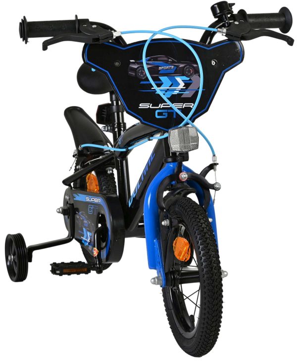 Volare Super GT Kinderfiets – Jongens – 12 inch – Blauw – Twee handremmen