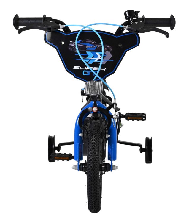 Volare Super GT Kinderfiets – Jongens – 12 inch – Blauw – Twee handremmen