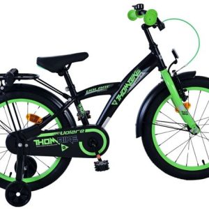Volare Thombike Kinderfiets – Jongens – 18 inch – Zwart Groen