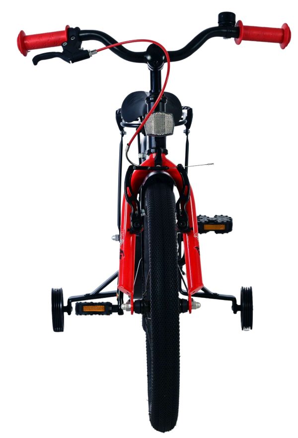 Volare Thombike Kinderfiets – Jongens – 18 inch – Zwart Rood