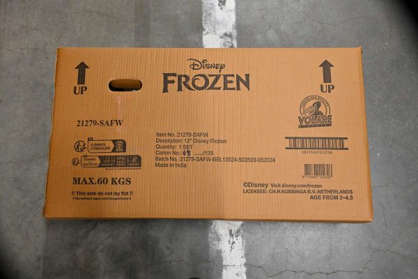 Disney Frozen 2 Kinderfiets – Meisjes – 12 inch – Blauw/Paars – Twee handremmen