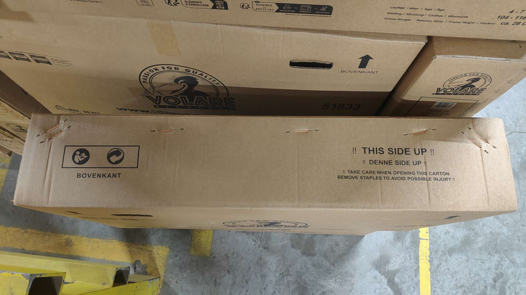 Volare Blossom Kinderfiets – Meisjes – 18 inch – Paars – Twee Handremmen Volare Blossom Kinderfiets – Meisjes – 18 inch – Paars – Twee Handremmen