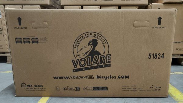 Volare Blossom Kinderfiets – Meisjes – 18 inch – Wit