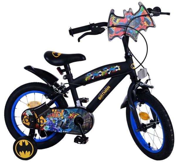 Batman Kinderfiets – Jongens – 14 inch – Zwart – Twee handremmen