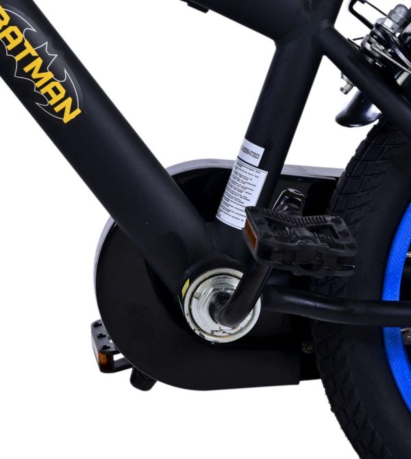 Batman Kinderfiets – Jongens – 14 inch – Zwart – Twee handremmen