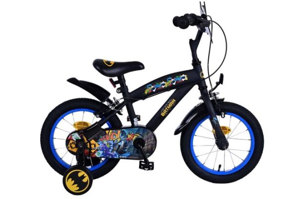 Batman Kinderfiets – Jongens – 14 inch – Zwart – Twee handremmen