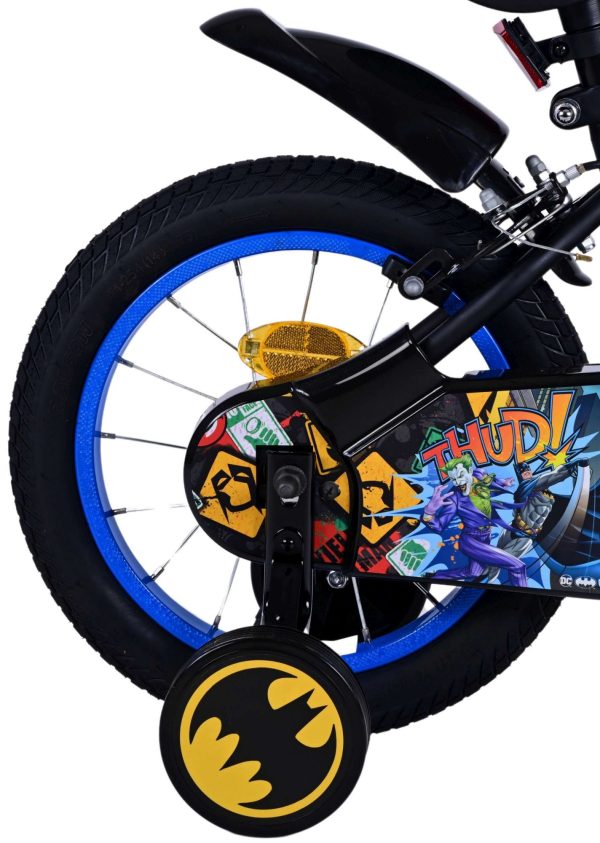 Batman Kinderfiets – Jongens – 14 inch – Zwart – Twee handremmen