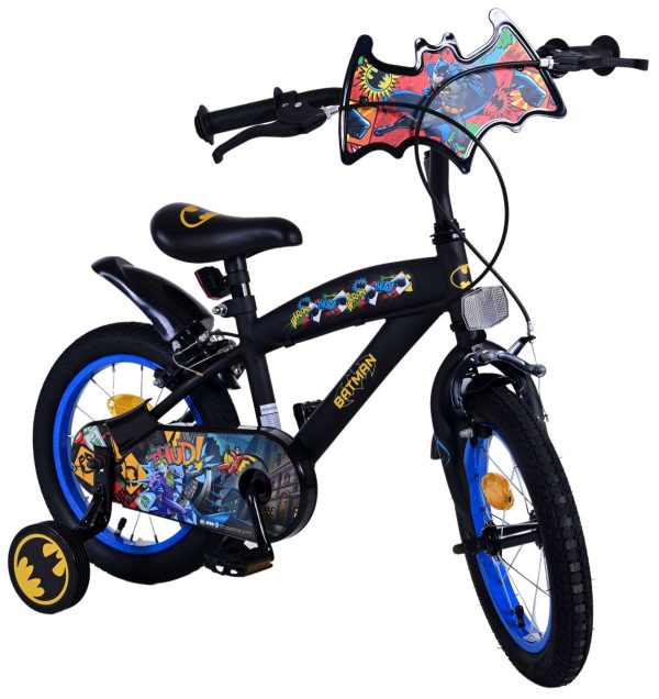 Batman Kinderfiets – Jongens – 14 inch – Zwart – Twee handremmen
