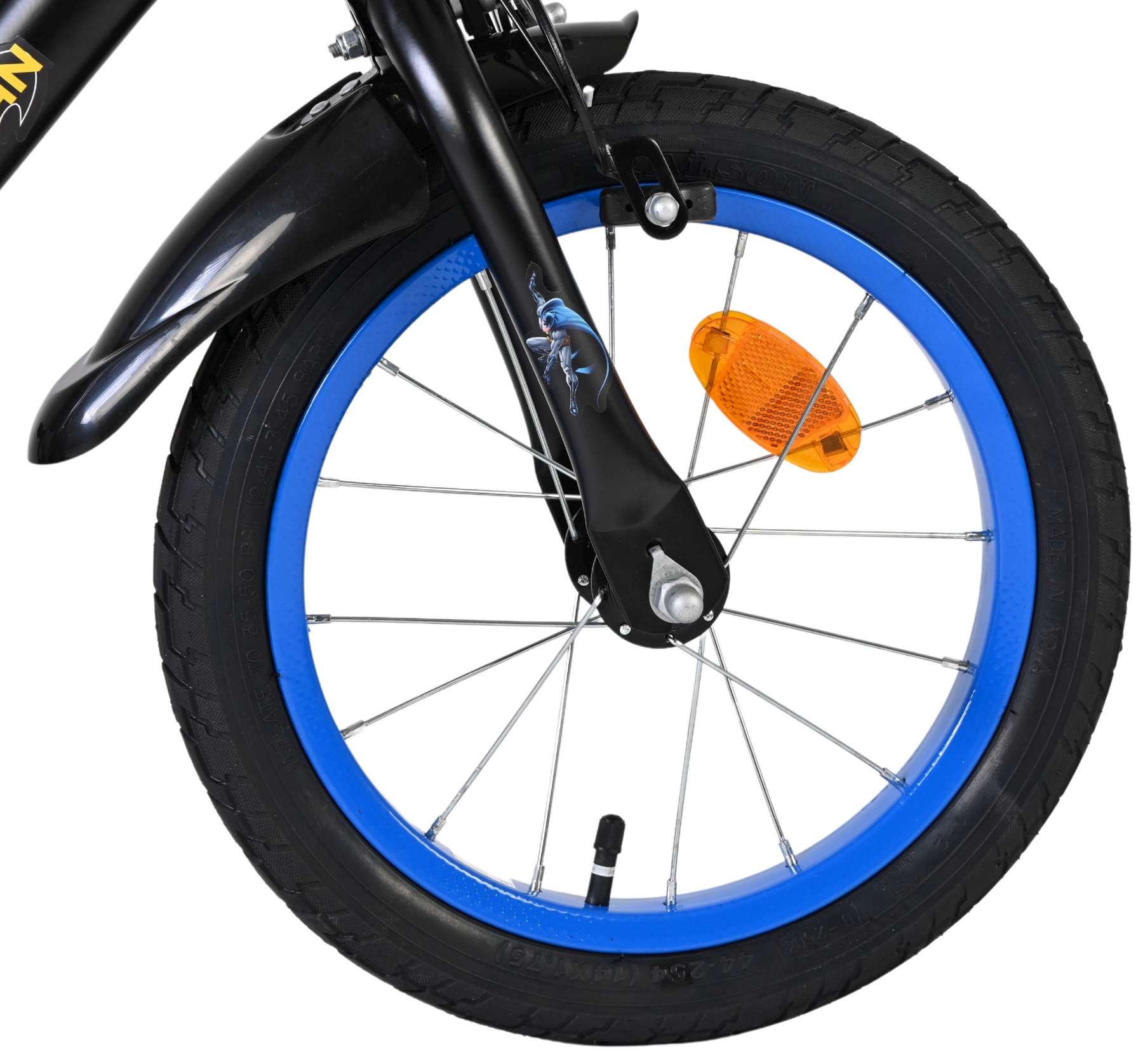 Batman Kinderfiets – Jongens – 14 inch – Zwart Batman Kinderfiets – Jongens – 14 inch – Zwart