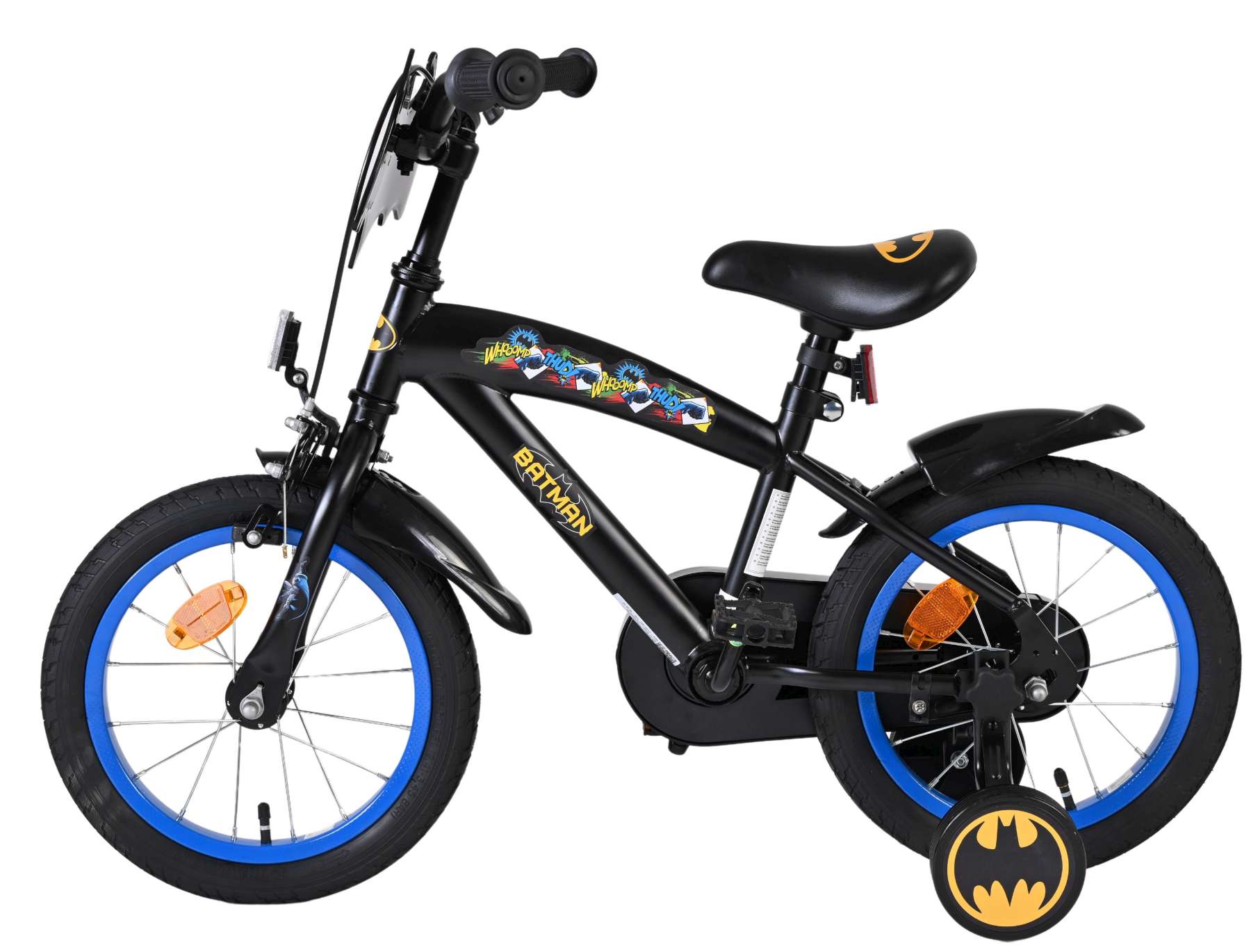 Batman Kinderfiets – Jongens – 14 inch – Zwart Batman Kinderfiets – Jongens – 14 inch – Zwart