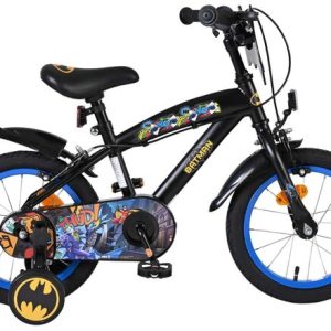 Batman Kinderfiets – Jongens – 14 inch – Zwart – Twee handremmen