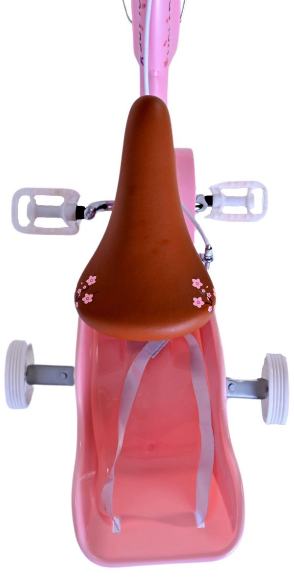 Volare Blossom Kinderfiets – Meisjes – 14 inch – Roze – Twee Handremmen