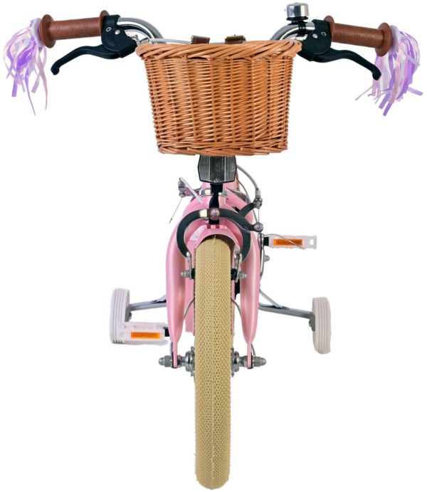Volare Blossom Kinderfiets – Meisjes – 14 inch – Roze – Twee Handremmen