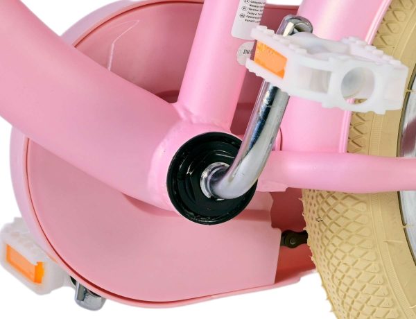 Volare Blossom Kinderfiets – Meisjes – 14 inch – Roze – Twee Handremmen