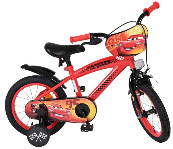 Disney Cars Kinderfiets – Jongens – 14 inch – Rood
