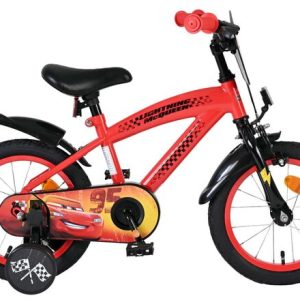 Disney Cars Kinderfiets – Jongens – 14 inch – Rood