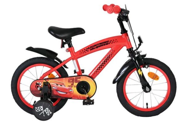 Disney Cars Kinderfiets – Jongens – 14 inch – Rood