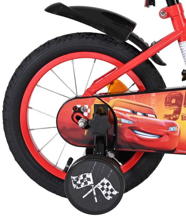 Disney Cars Kinderfiets – Jongens – 14 inch – Rood