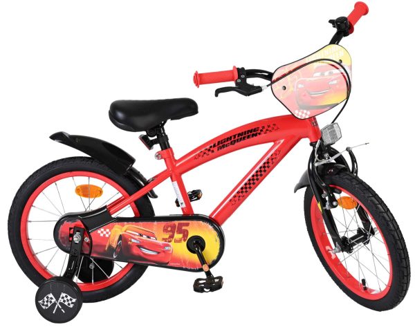 Disney Cars Kinderfiets – Jongens – 16 inch – Rood