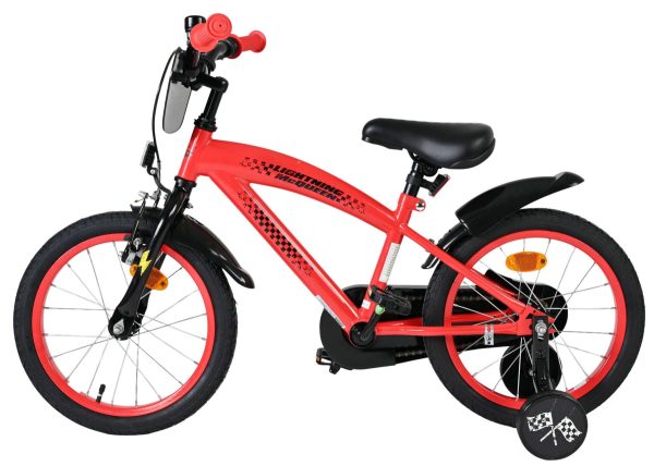 Disney Cars Kinderfiets – Jongens – 16 inch – Rood