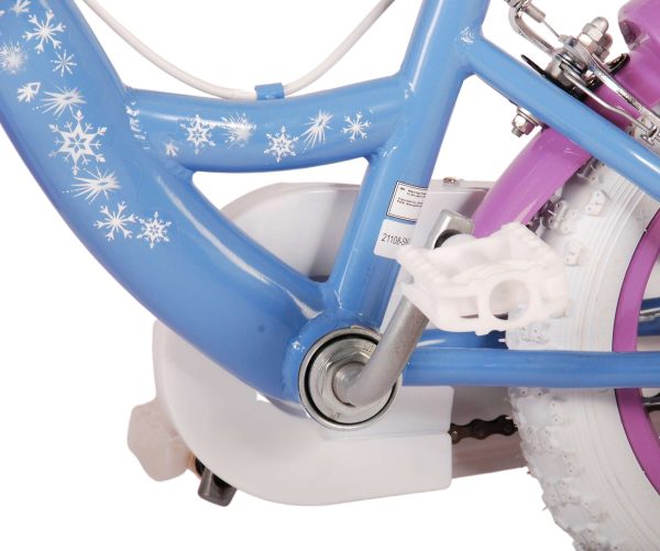 Disney Frozen 2 Kinderfiets – Meisjes – 12 inch – Blauw/Paars – Twee handremmen