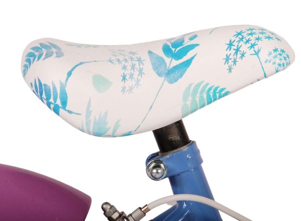 Disney Frozen 2 Kinderfiets – Meisjes – 12 inch – Blauw/Paars – Twee handremmen