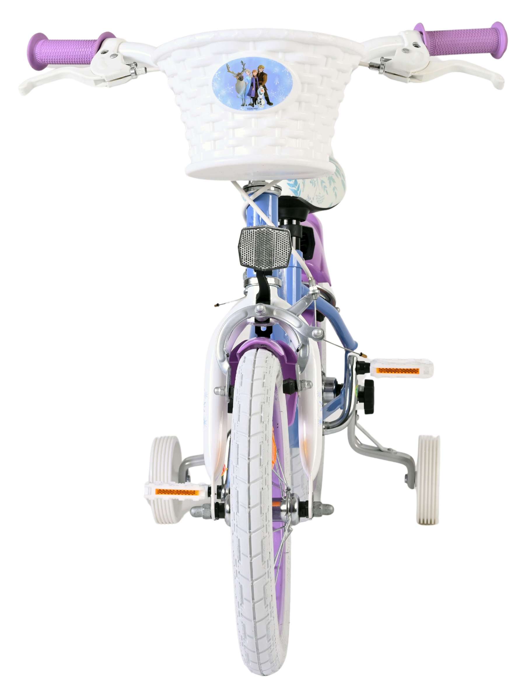 Disney Frozen 2 Kinderfiets – Meisjes – 14 inch – Blauw/Paars – Twee handremmen Disney Frozen 2 Kinderfiets – Meisjes – 14 inch – Blauw/Paars – Twee handremmen