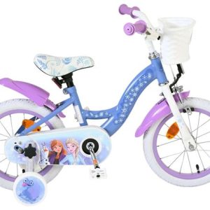 Disney Frozen 2 Kinderfiets – Meisjes – 14 inch – Blauw/Paars