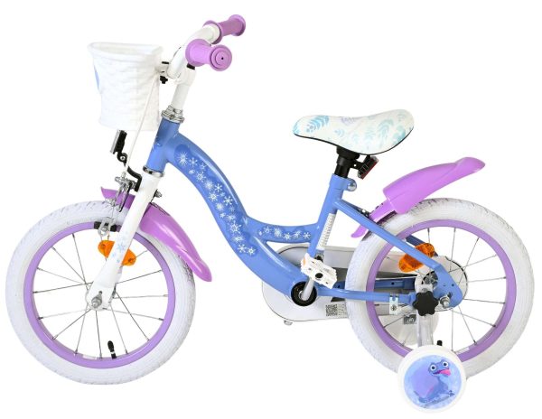 Disney Frozen 2 Kinderfiets – Meisjes – 14 inch – Blauw/Paars