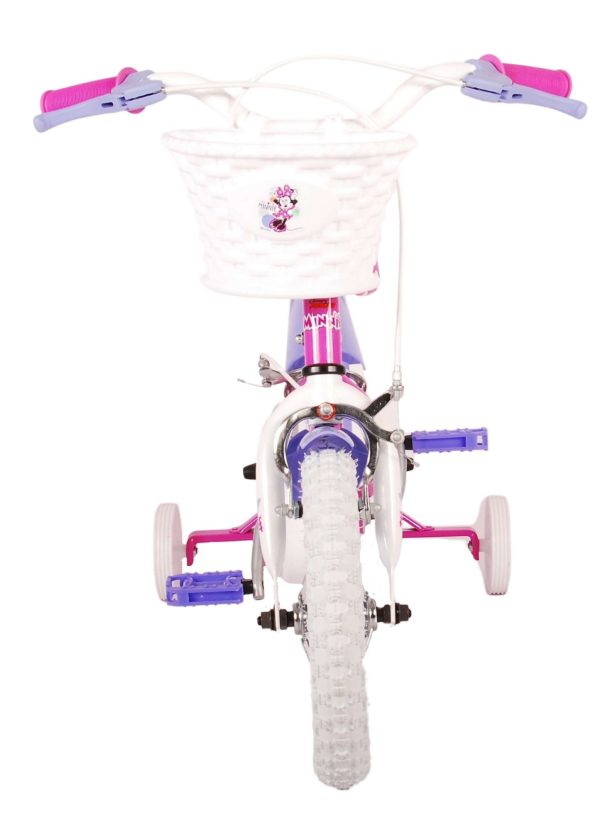 Disney Minnie Cutest Ever! Kinderfiets – Meisjes – 12 inch – Roze – Twee handremmen