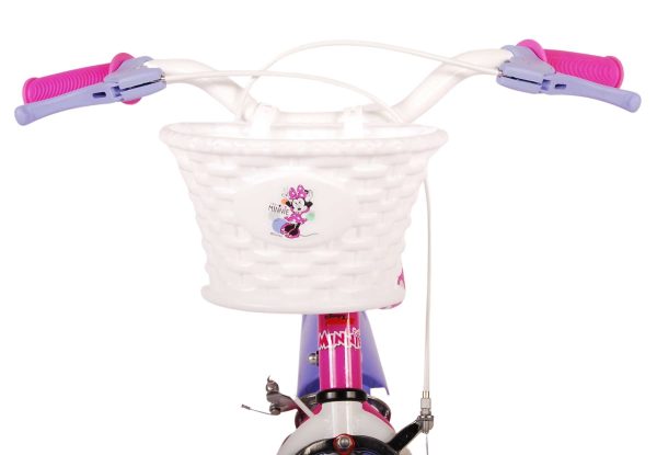 Disney Minnie Cutest Ever! Kinderfiets – Meisjes – 12 inch – Roze – Twee handremmen