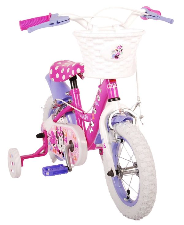 Disney Minnie Cutest Ever! Kinderfiets – Meisjes – 12 inch – Roze – Twee handremmen