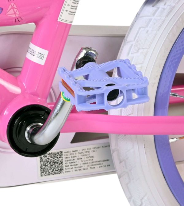 Disney Minnie Kinderfiets – Meisjes – 14 inch – Roze – Twee handremmen