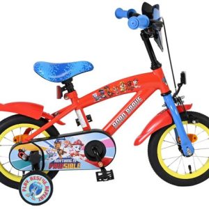 Paw Patrol Kinderfiets – Jongens – 12 inch – Rood/Blauw