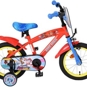 Paw Patrol Kinderfiets – Jongens – 14 inch – Rood/Blauw