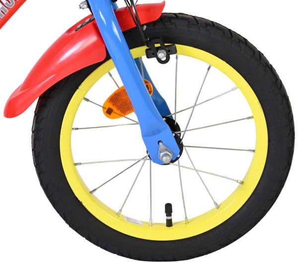 Paw Patrol Kinderfiets – Jongens – 14 inch – Rood/Blauw