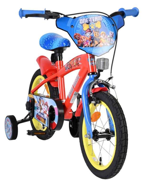 Paw Patrol Kinderfiets – Jongens – 14 inch – Rood/Blauw