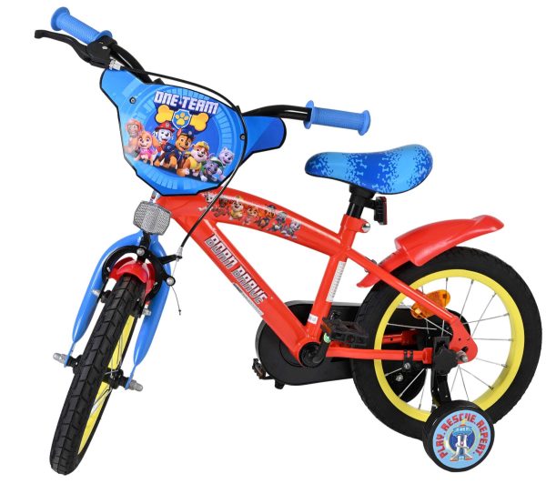 Paw Patrol Kinderfiets – Jongens – 14 inch – Rood/Blauw