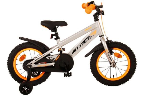 Volare Rocky Kinderfiets – Jongens – 14 inch – Grijs