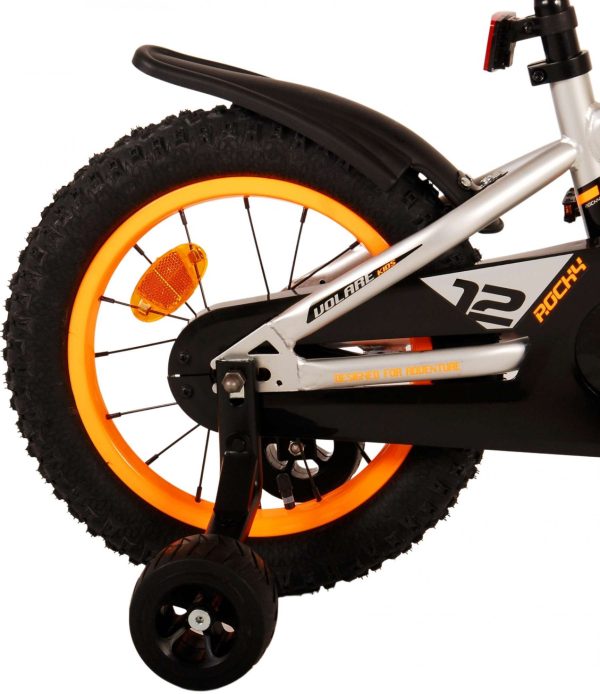 Volare Rocky Kinderfiets – Jongens – 14 inch – Grijs
