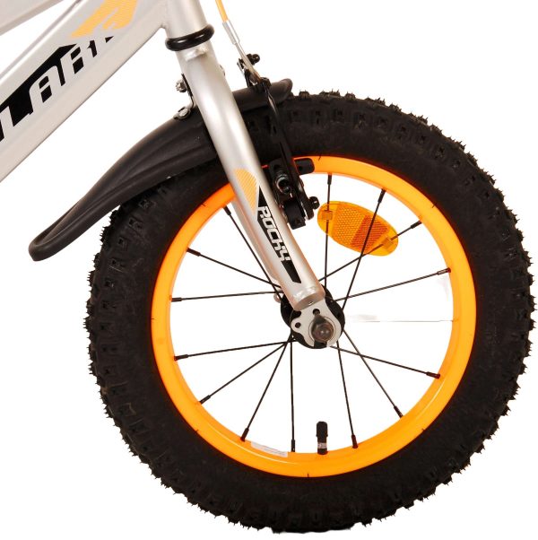 Volare Rocky Kinderfiets – Jongens – 14 inch – Grijs