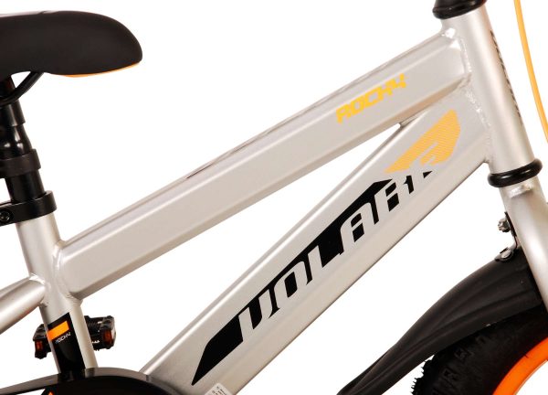 Volare Rocky Kinderfiets – Jongens – 14 inch – Grijs
