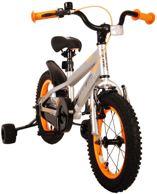 Volare Rocky Kinderfiets – Jongens – 14 inch – Grijs