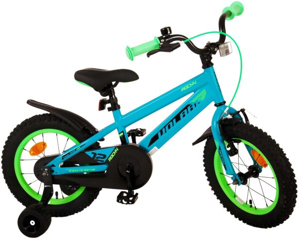 Volare Rocky Kinderfiets – Jongens – 14 inch – Groen
