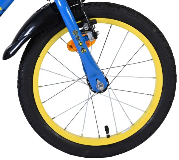 Rubble & Crew Kinderfiets – Jongens – 16 inch – Blauw – Twee handremmen