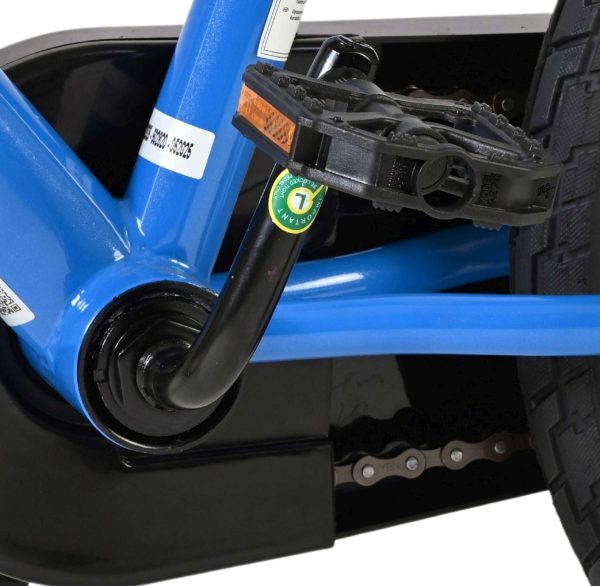 Rubble & Crew Kinderfiets – Jongens – 16 inch – Blauw – Twee handremmen