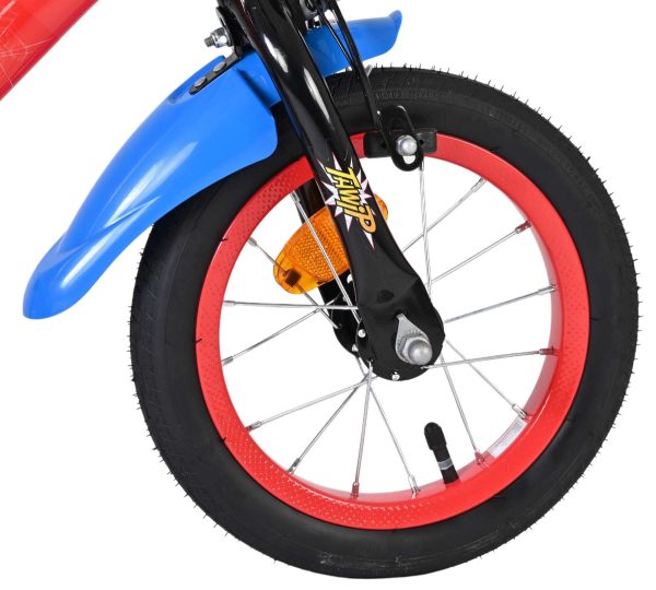 Spider-Man Kinderfiets – Jongens – 12 inch – Blauw/Rood