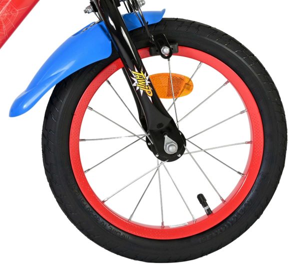 Marvel Spider-Man Kinderfiets – Jongens – 14 inch – Rood/Blauw