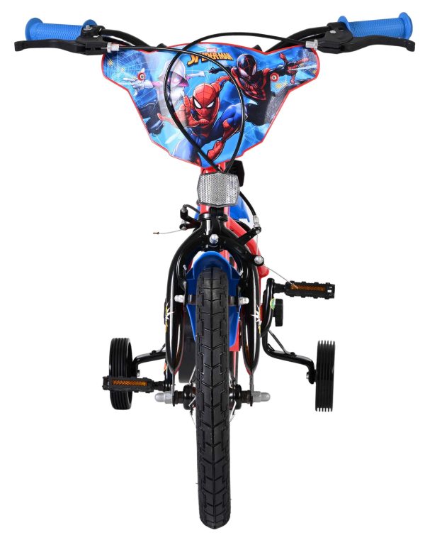 Spider-Man Kinderfiets – Jongens – 14 inch – Blauw/Rood – Twee handremmen